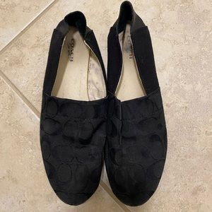 Used coach shoes, size 9